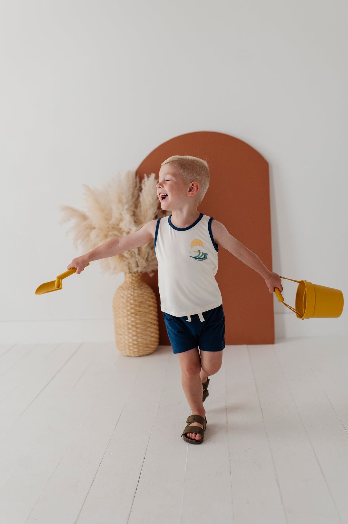 Boy's Harem Shorts - HoneyBug 