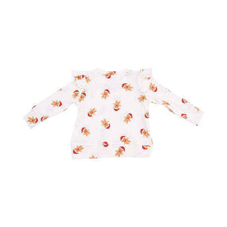 Ruffle Top - Gingerbread - HoneyBug 