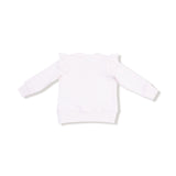 Bow Ruffle Sweatshirt - HoneyBug 