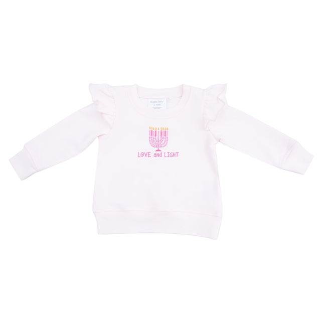 Hanukkah - Ruffle Sweatshirt - HoneyBug 