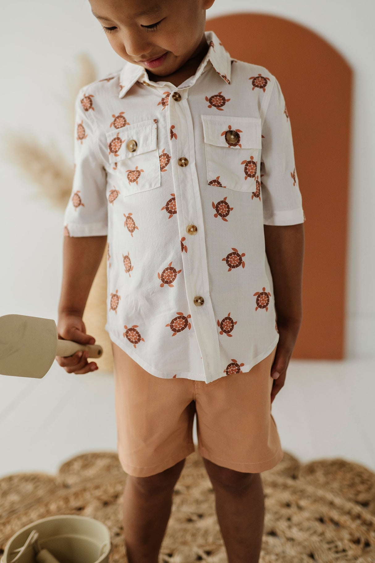 Boy's Utility Shirt - HoneyBug 