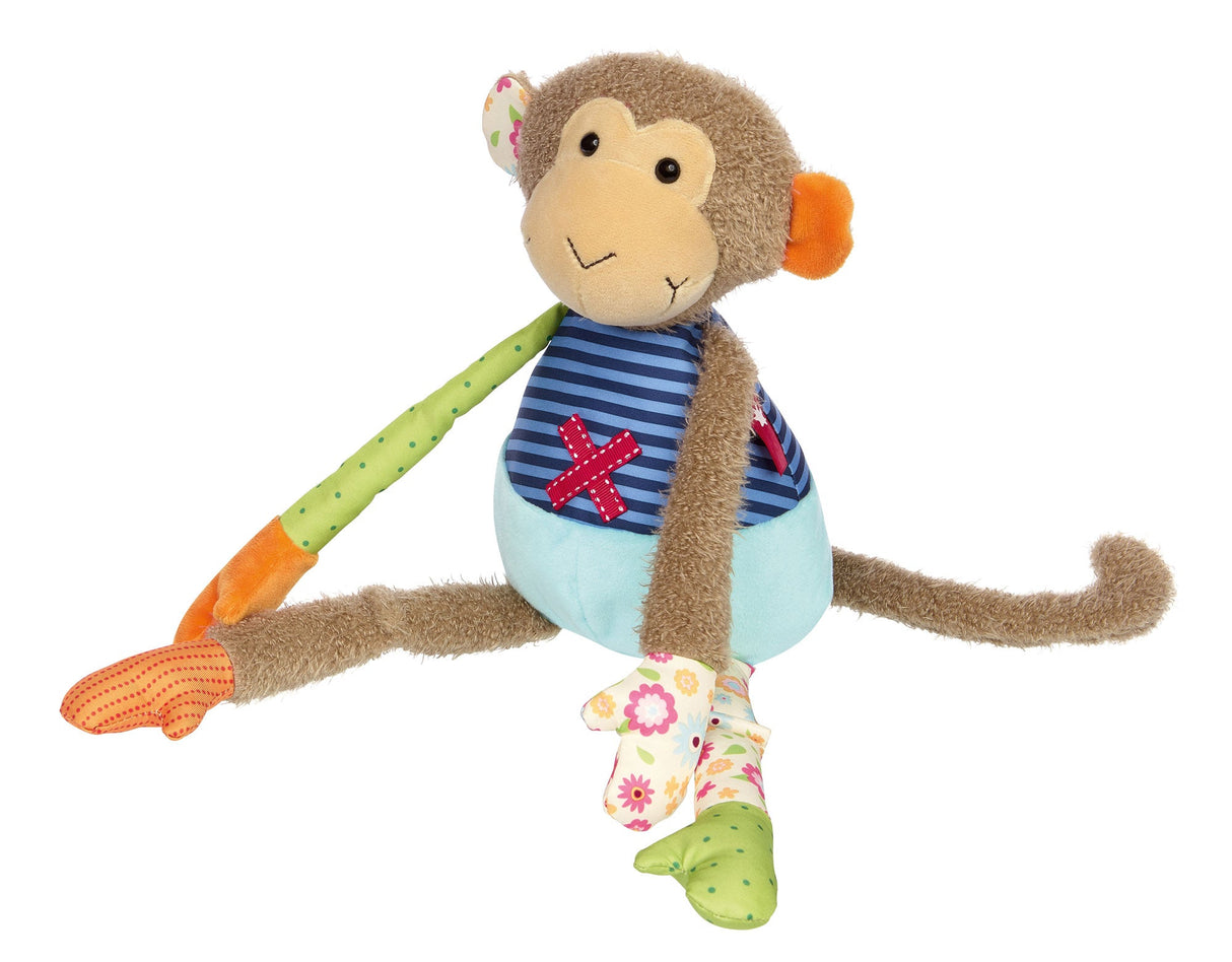 Patchwork Monkey Plush Toy