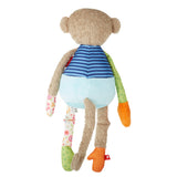 Patchwork Monkey Plush Toy