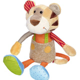 Patchwork Tiger Plush Toy