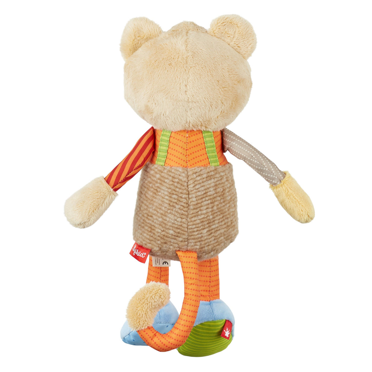 Patchwork Tiger Plush Toy