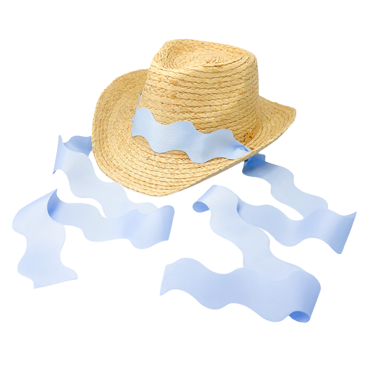 Coastal Cowgirl Hat, Blue (Girls)