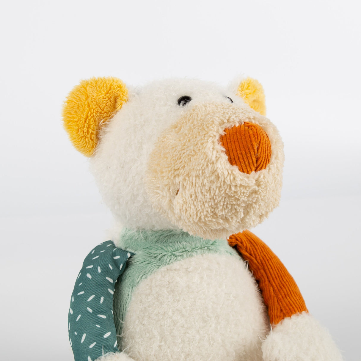 Patchwork Polar Bear Plush Toy