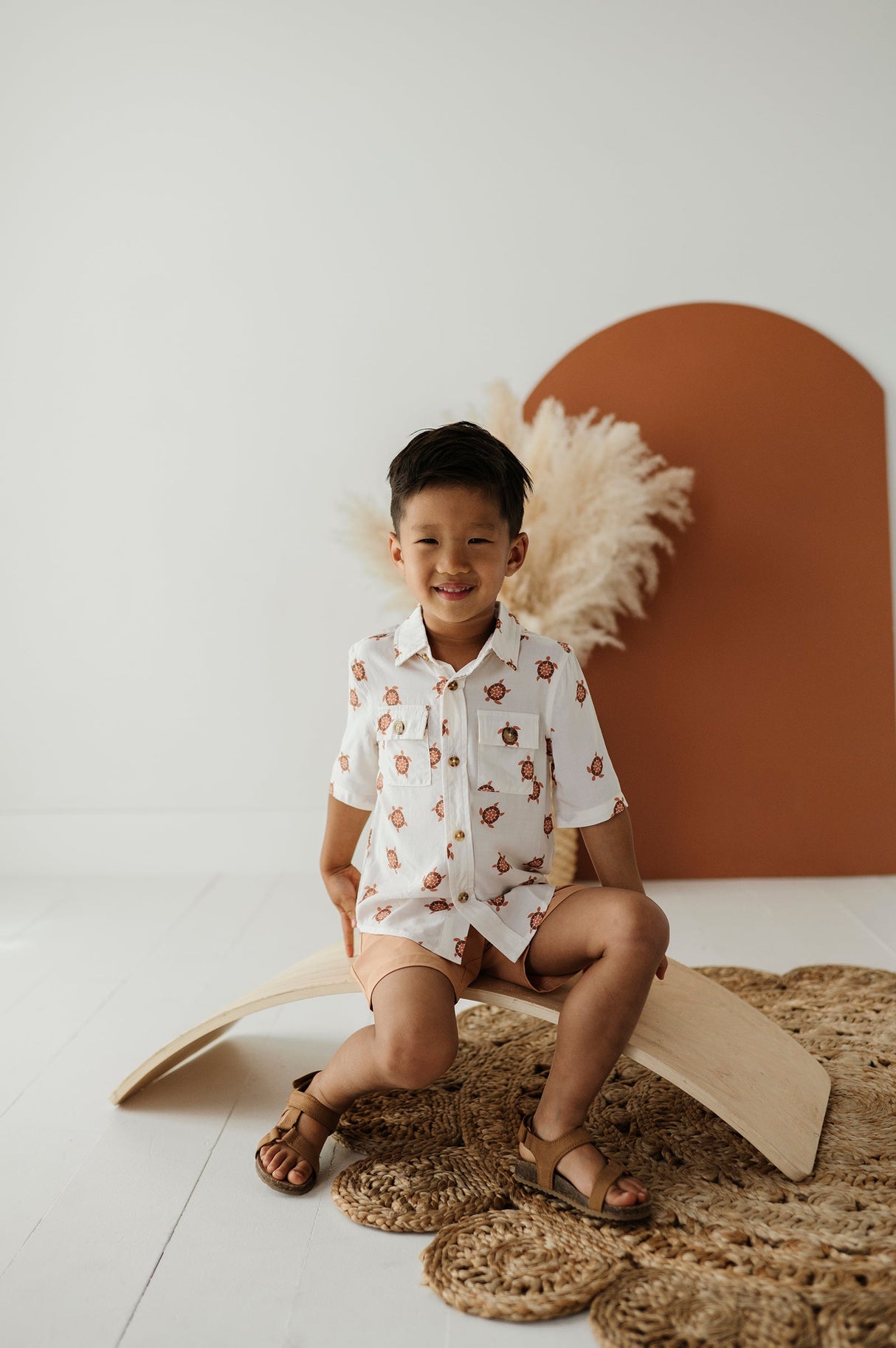 Boy's Utility Shirt - HoneyBug 