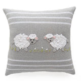 Lamb 10" Pillow, Grey