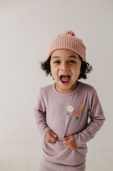 Knit Pom Hat - HoneyBug 