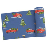 Swaddle Blanket - Vintage Red Truck