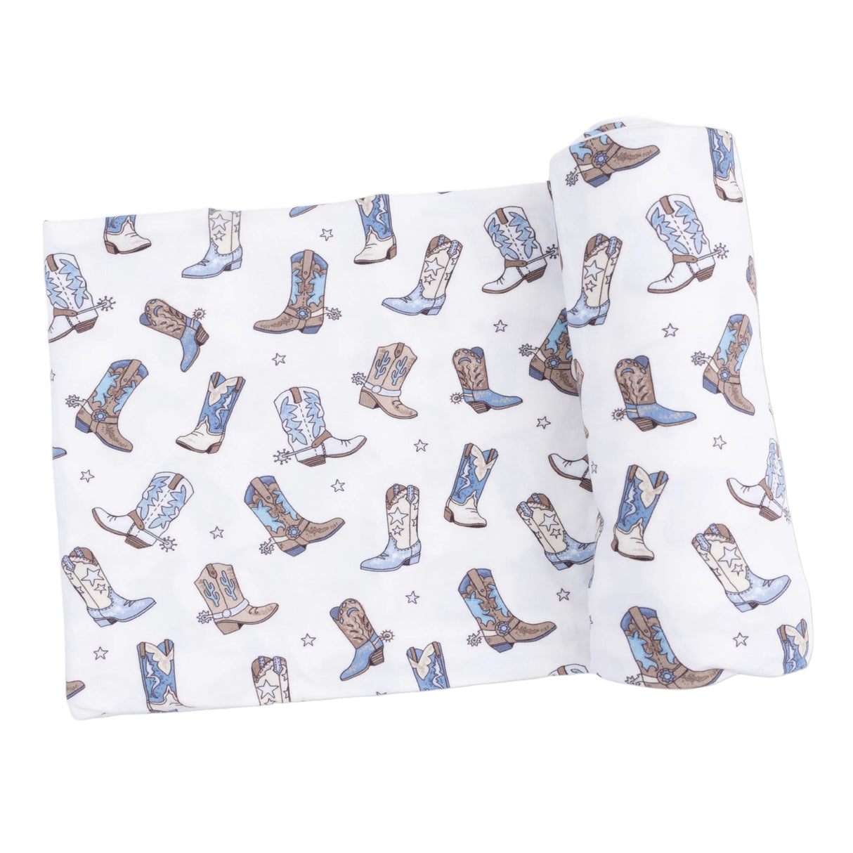 Cowboy Boots - Swaddle Blanket