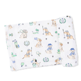 Country Club Dogs Neutral - Swaddle Blanket