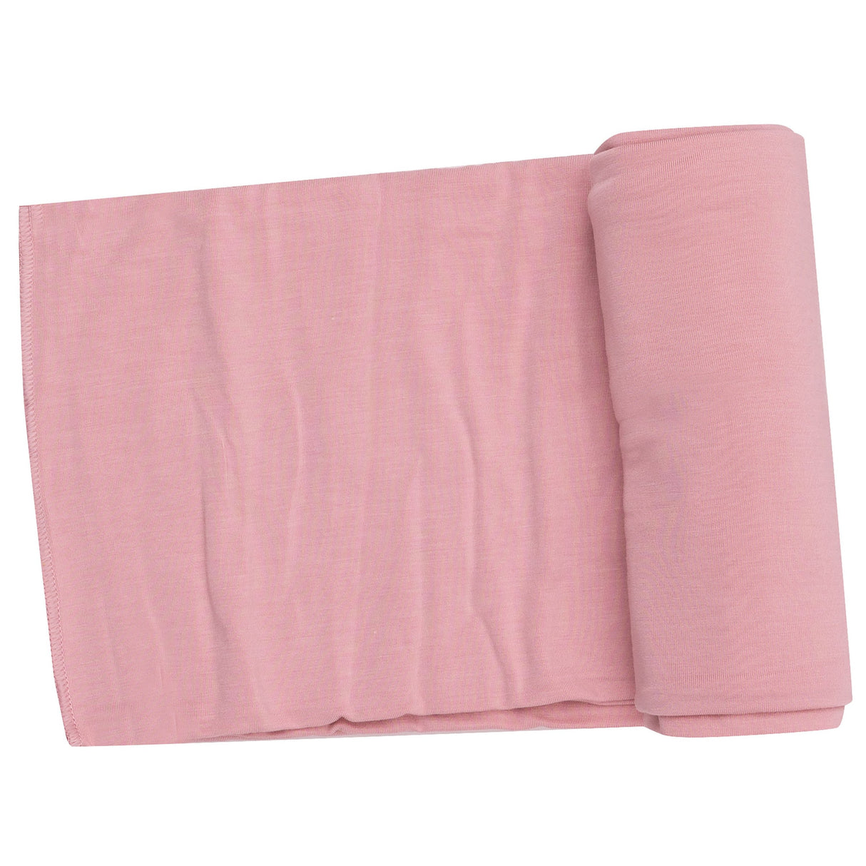 Swaddle Blanket - Solid Bridal Rose