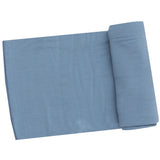 Swaddle Blanket - Solid Faded Denim