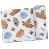 Swaddle Blanket - Cuddly Leaves