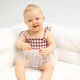 Tutu Bubble - Gingham Plum