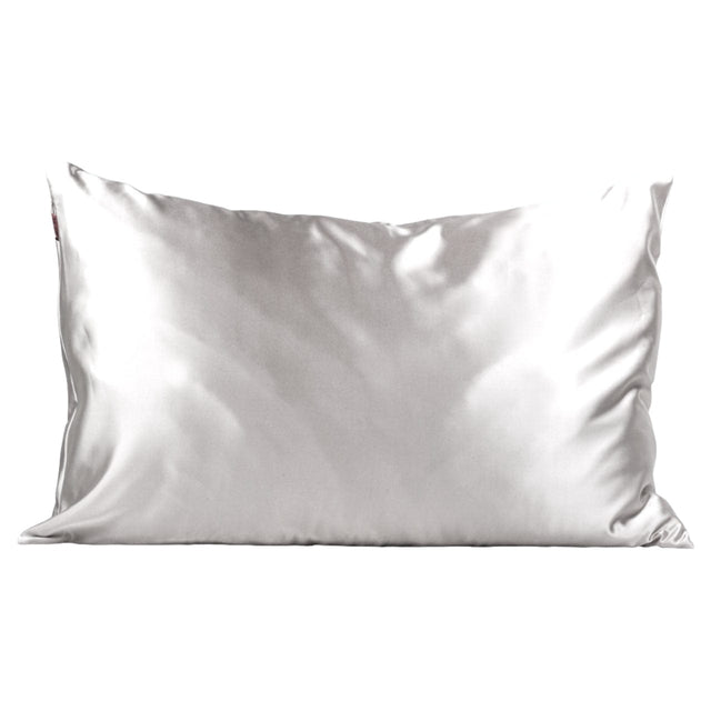 Satin Pillowcase - Silver - HoneyBug 