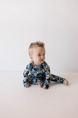 Bamboo Zip Pajamas | Charli Print