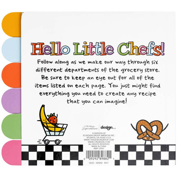 Little Chefs Grocery Store Scavenger Hunt Board Book - HoneyBug 