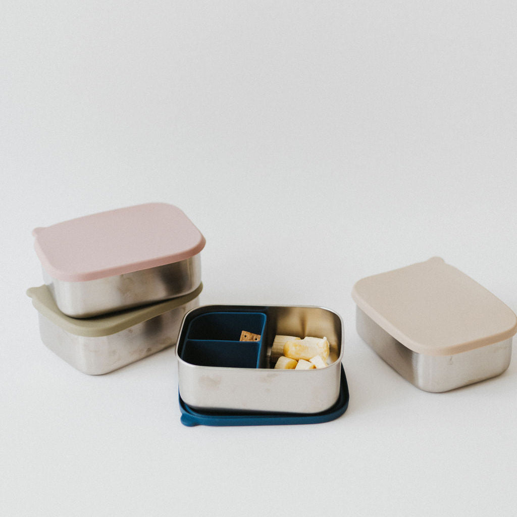 Stainless steel & Silicone Bento box