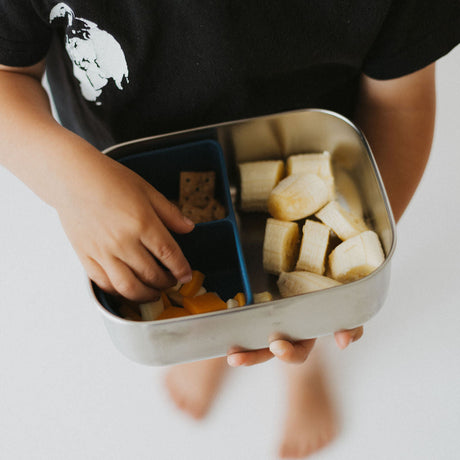 Stainless steel & Silicone Bento box
