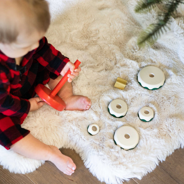 Christmas Tree Stacking Toy - HoneyBug 