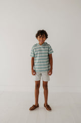 Short Sleeve Hoodie Pullover
