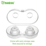 Haakaa Silicone Inverted Nipple Aspirators, 2 pk