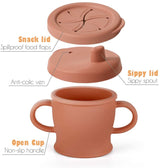 Haakaa Silicone Sip-N-Snack Cup 8 oz