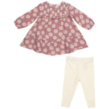 Smocked Ruffle Tiered Dress And Legging - Daisy Dynamo