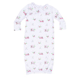 Baby Golf Carts - Pink - Kimono Gown - HoneyBug 