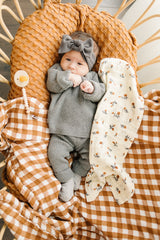 Gingham Muslin Quilt - HoneyBug 