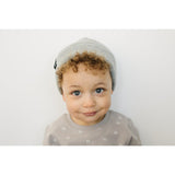 Light Grey Mebie Baby Beanie - HoneyBug 