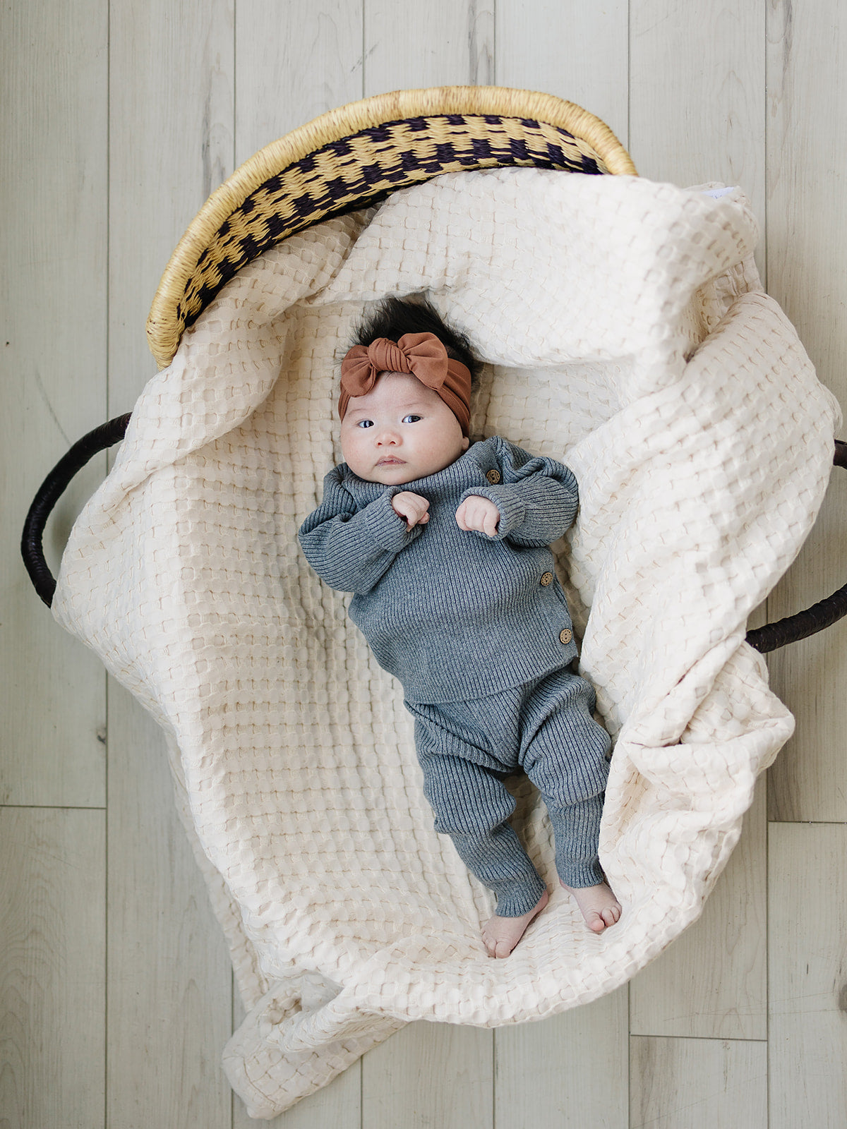 Rust Bamboo Head Wrap - HoneyBug 