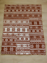 Rust Alpine Plush Blanket - HoneyBug 