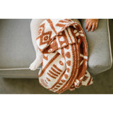 Rust Alpine Plush Blanket - HoneyBug 