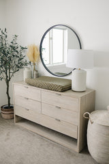 Olive Strokes Muslin Changing Pad Cover - HoneyBug 