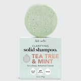 Tea Tree + Mint Clarifying Shampoo Bar by KITSCH - HoneyBug 