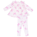 Ruffle Top and Ribbed Legging - HoneyBug 