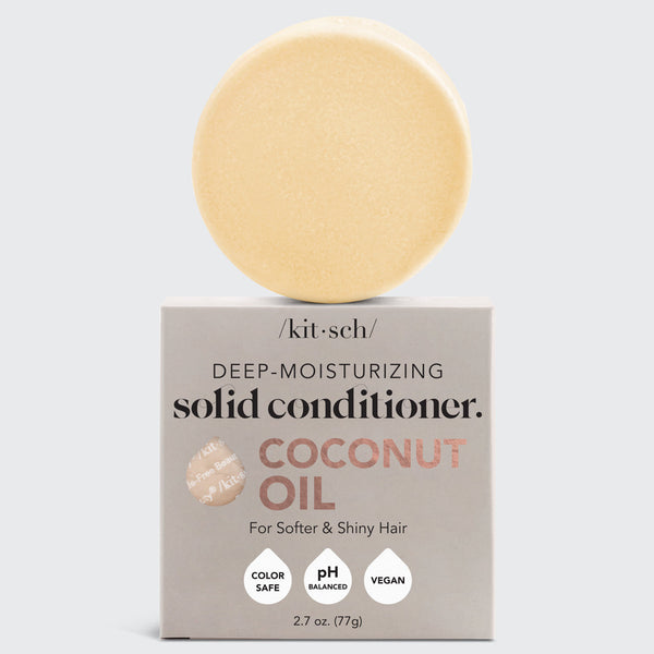 Coconut Deep Repair Conditioning Bar/Mask for Dry Damaged Hair by KITSCH - HoneyBug 