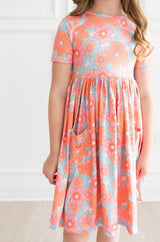 Sweet Gardenias S/S Pocket Twirl Dress