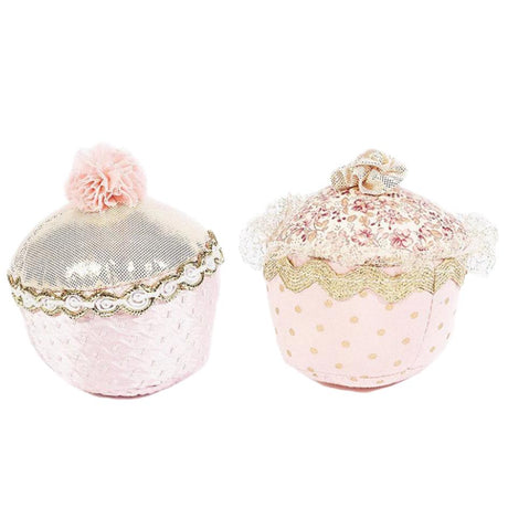 2 Piece Plush Toy Cupcake Set - HoneyBug 