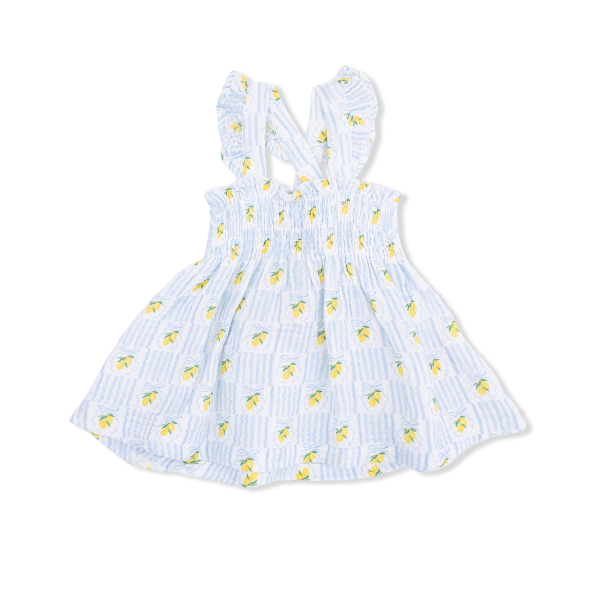 Lovely Lemons - Smocked Top with Bloomer & Sun Hat Set