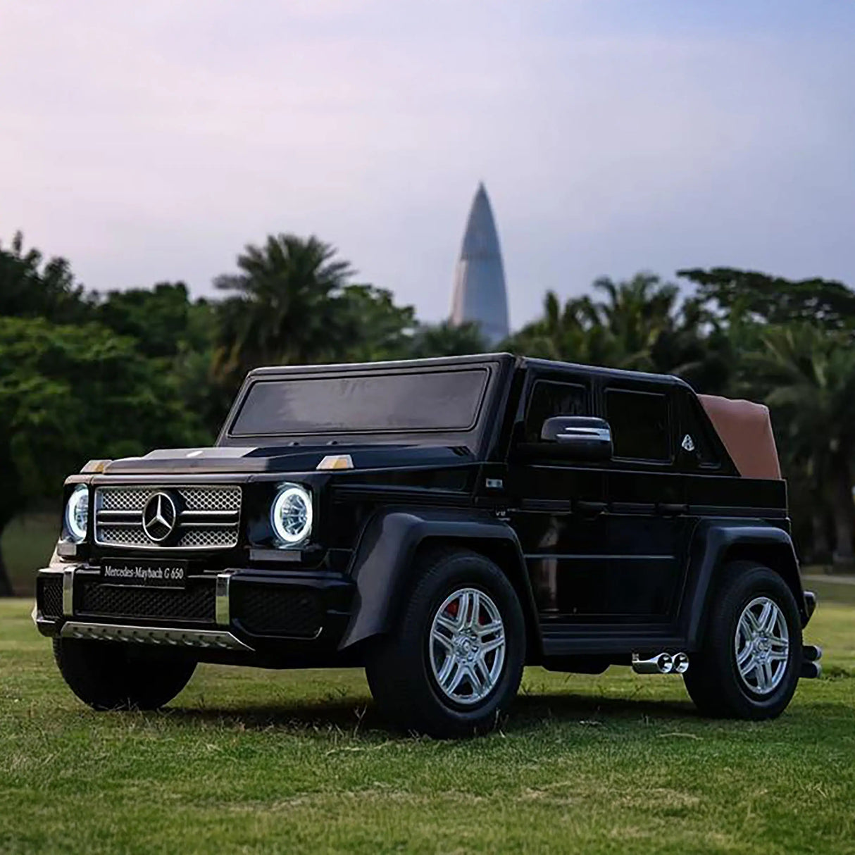 24V Mercedes Maybach G650 Brushless Motor Ride-on