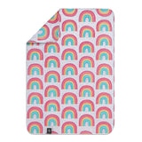 Rainbow Beach Towel with Hood - HoneyBug 