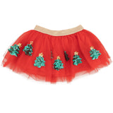 Holiday Tutu Skirt - Christmas Trees