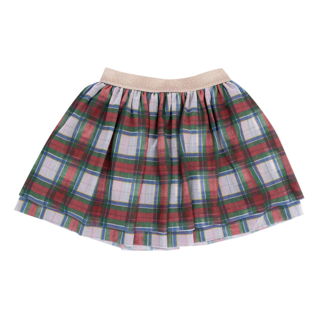 Holiday Plaid - Holiday Plaid Tutu Skirt - HoneyBug 