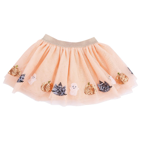 Orange Halloween Tutu Skirt - HoneyBug 