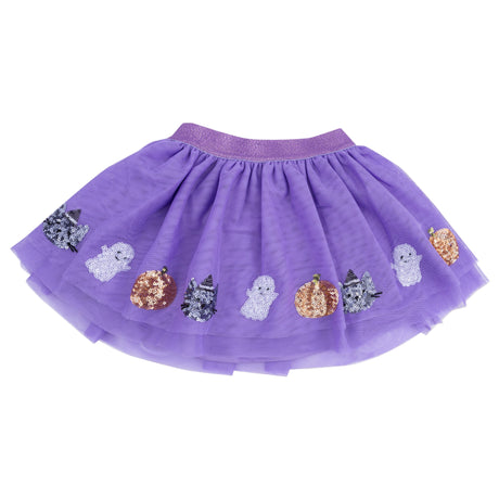 Purple Halloween Tutu Skirt - HoneyBug 